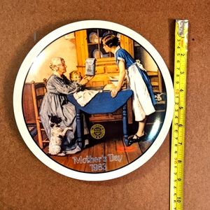 🧓Norman Rockwell China Plate Decor